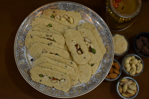 Ghee Cheeni (Sugar) Gajak