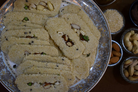 Ghee Cheeni (Sugar) Gajak
