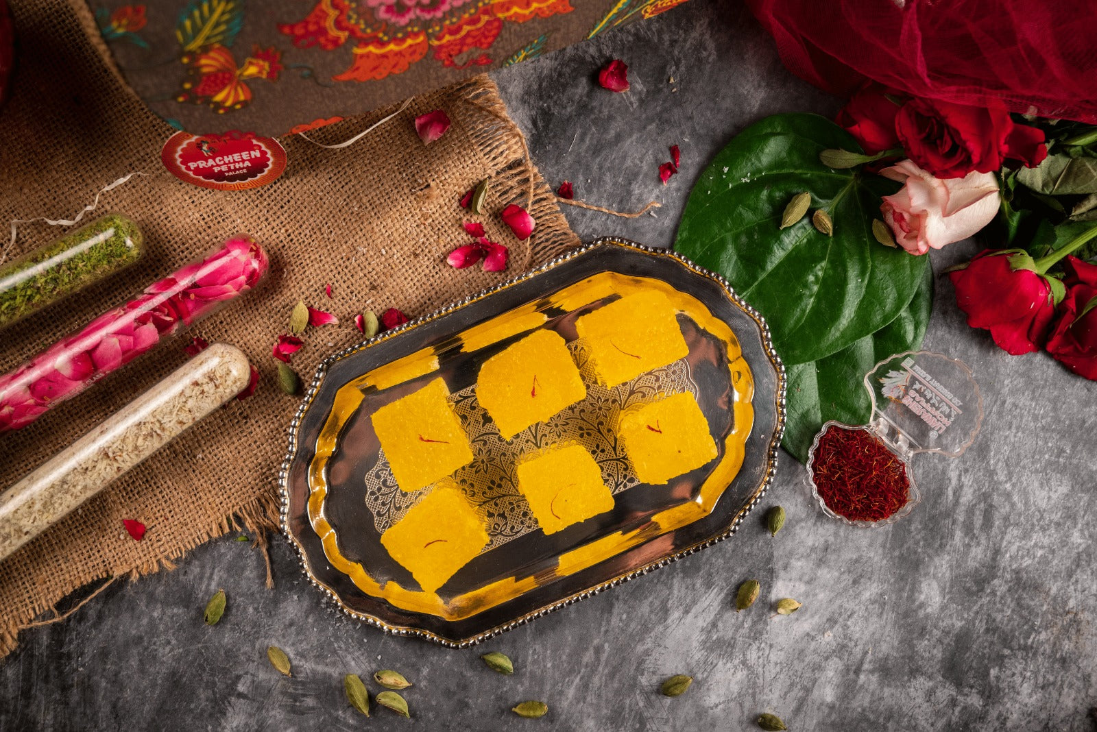 Kessar Elaichi Petha